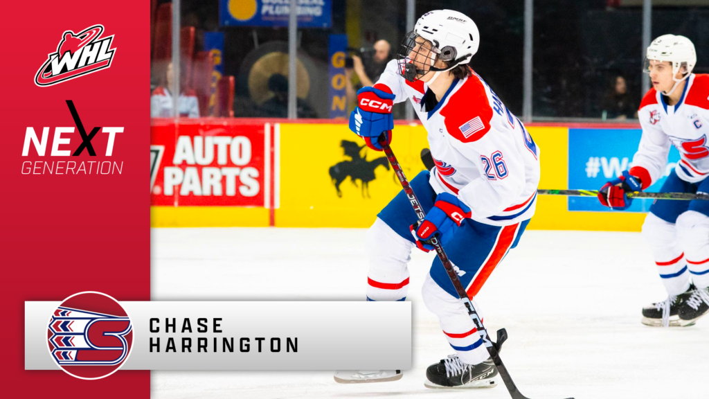 WHL Next Generation Chase Harrington Western Hockey League