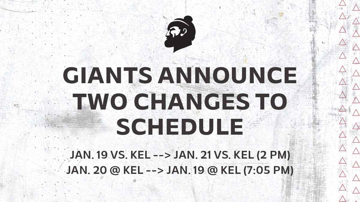 giants-announce-two-minor-changes-to-schedule-in-january-vancouver-giants